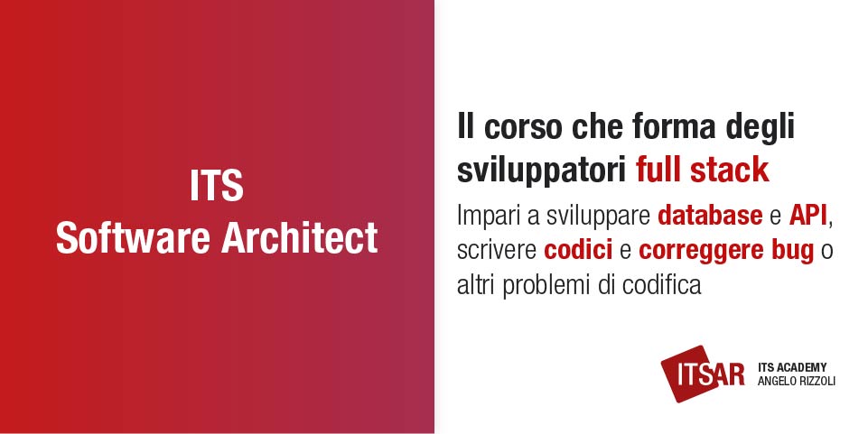 Corsi professionali post diploma ITS Digital Software Architect