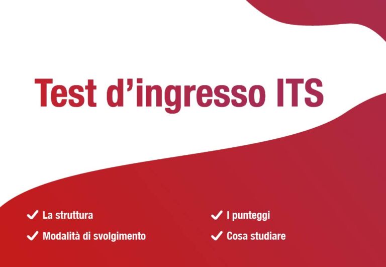 Test d’ingresso ITS come prepararsi (con alcuni esempi)