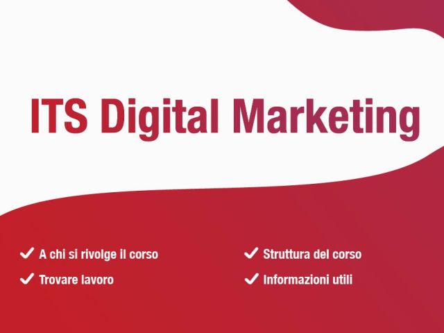 Sommario ITS Digital Marketing Data Specialist