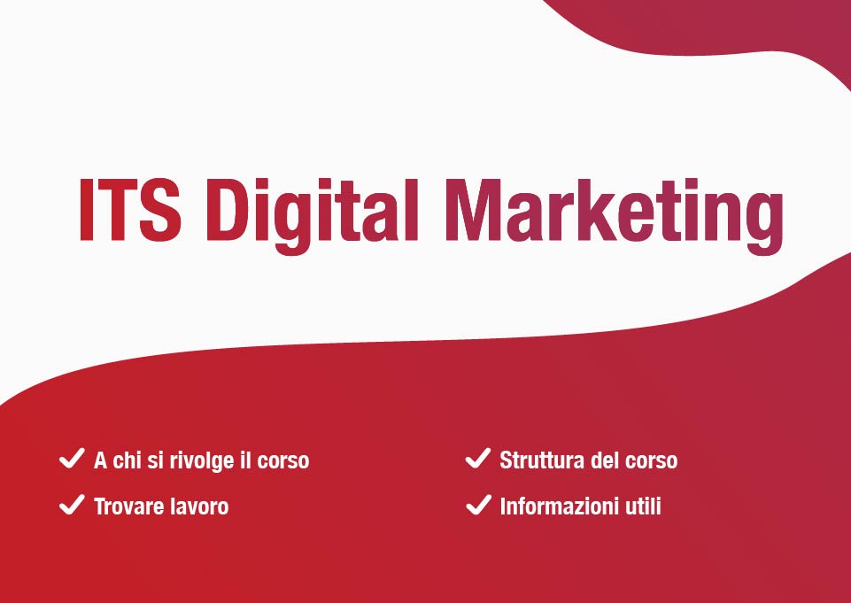 Sommario ITS Digital Marketing Data Specialist