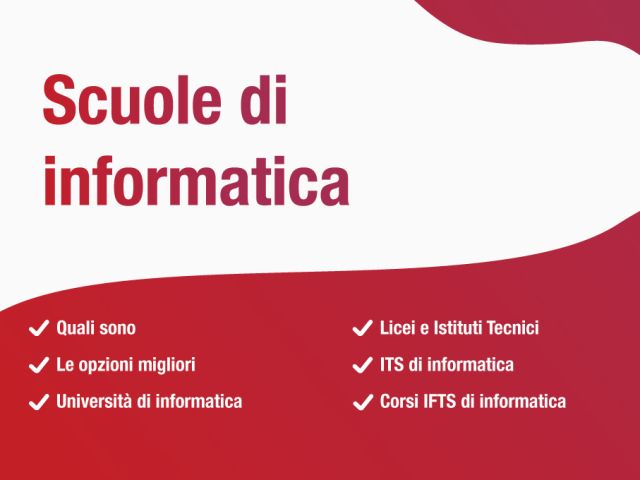 Sommario Scuole di informatica