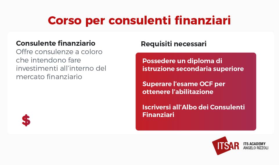 Corso per consulenti finanziari per lavorare senza laurea