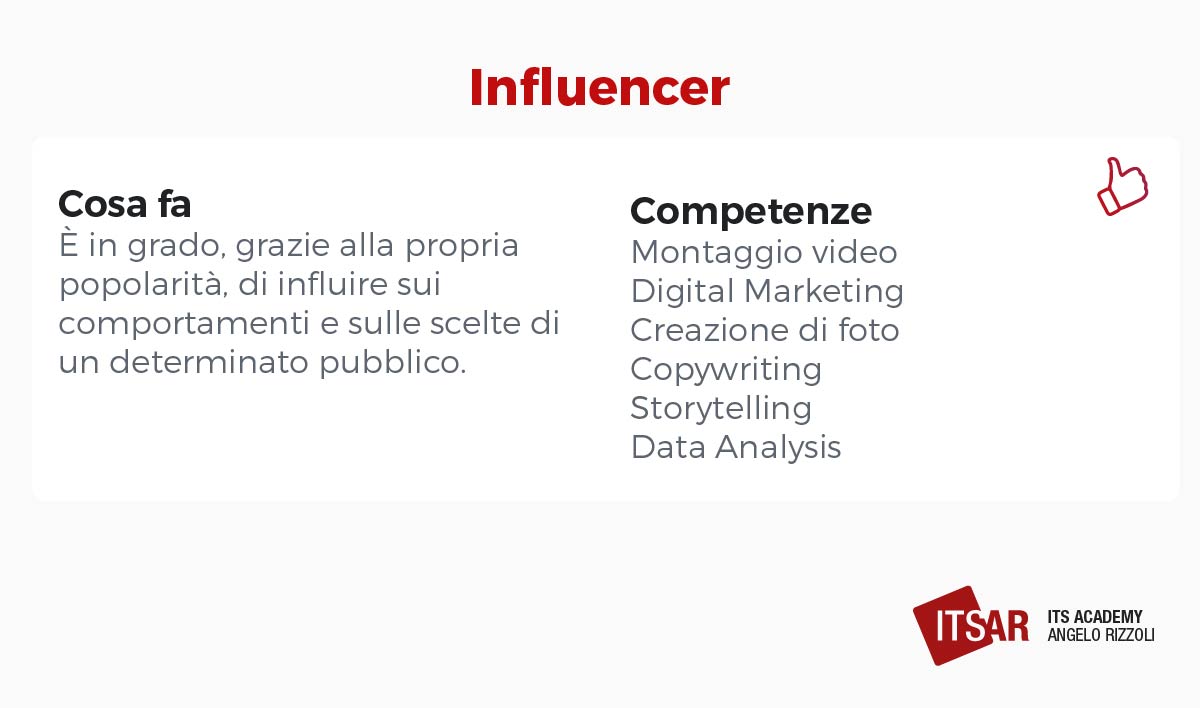 Le professioni per lavorare con i social influencer