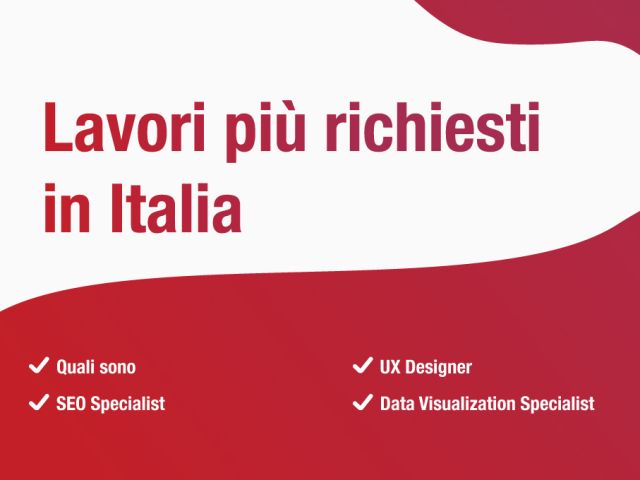 Sommario Lavori piu richiesti in Italia