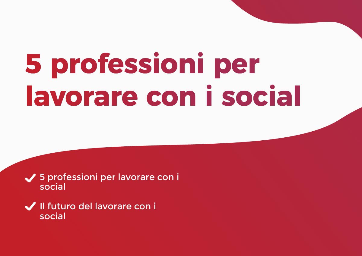 Sommario Professioni per lavorare con i social