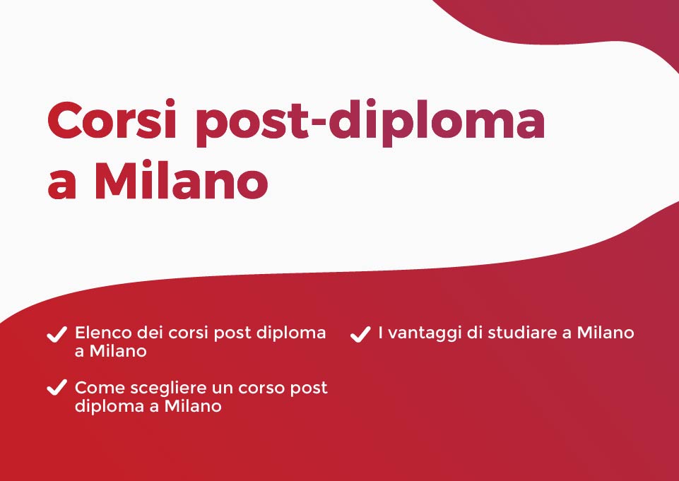 Sommario Corsi Post diploma a Milano