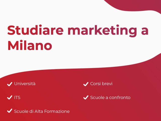 Sommario Studiare marketing a Milano