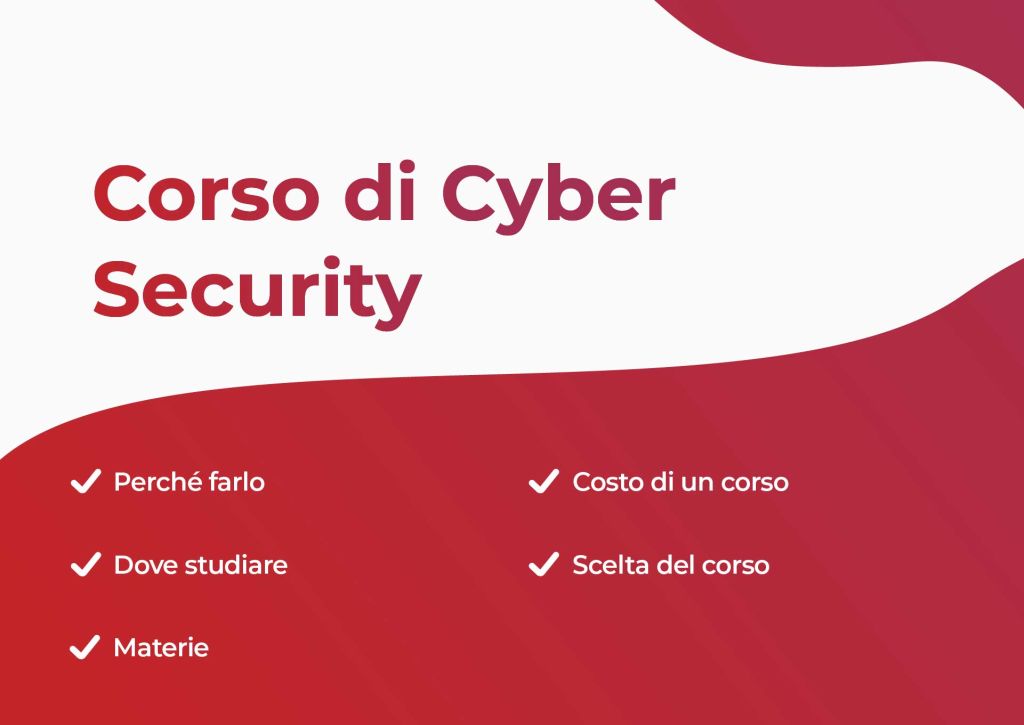 Corso Cyber Security: quali sono in Italia e come scegliere
