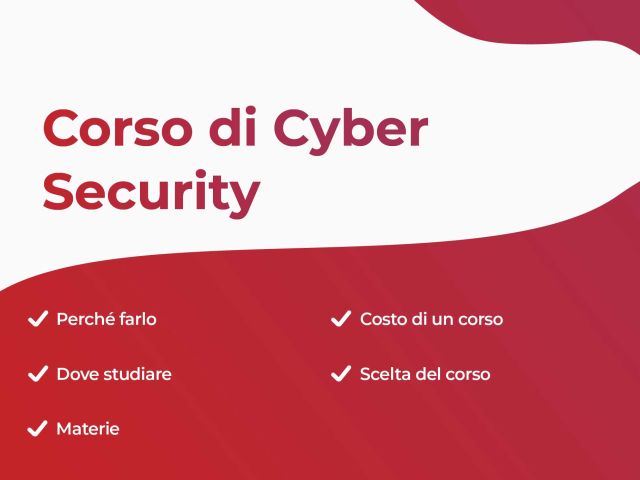 Corso di cyber security