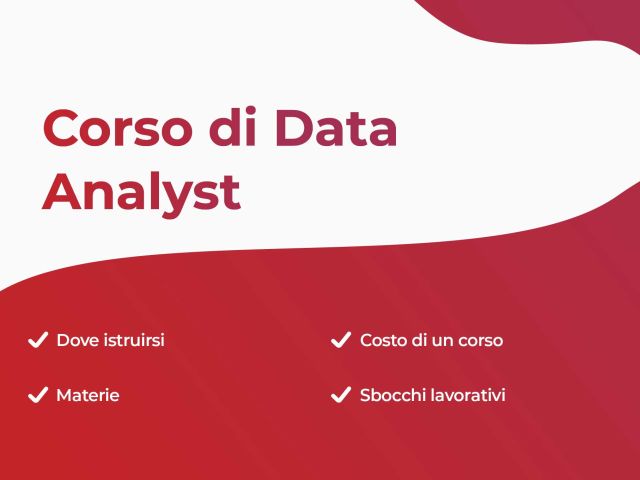 Corso di Data Analyst