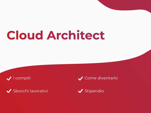 Sommario Cloud Architect
