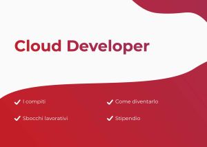 Sommario Cloud Developer