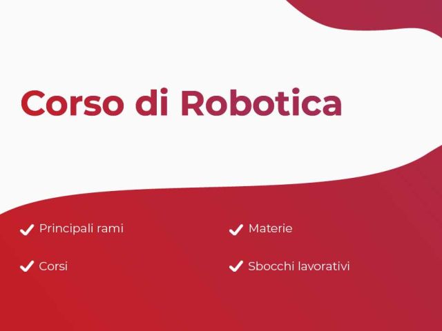 Sommario Corso di Robotica