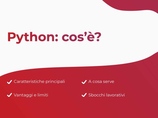 Sommario Cos'è il Python