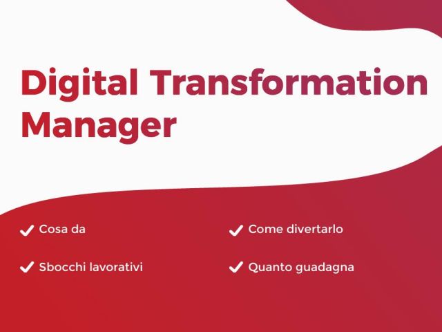 Sommario Digital Transformation Manager