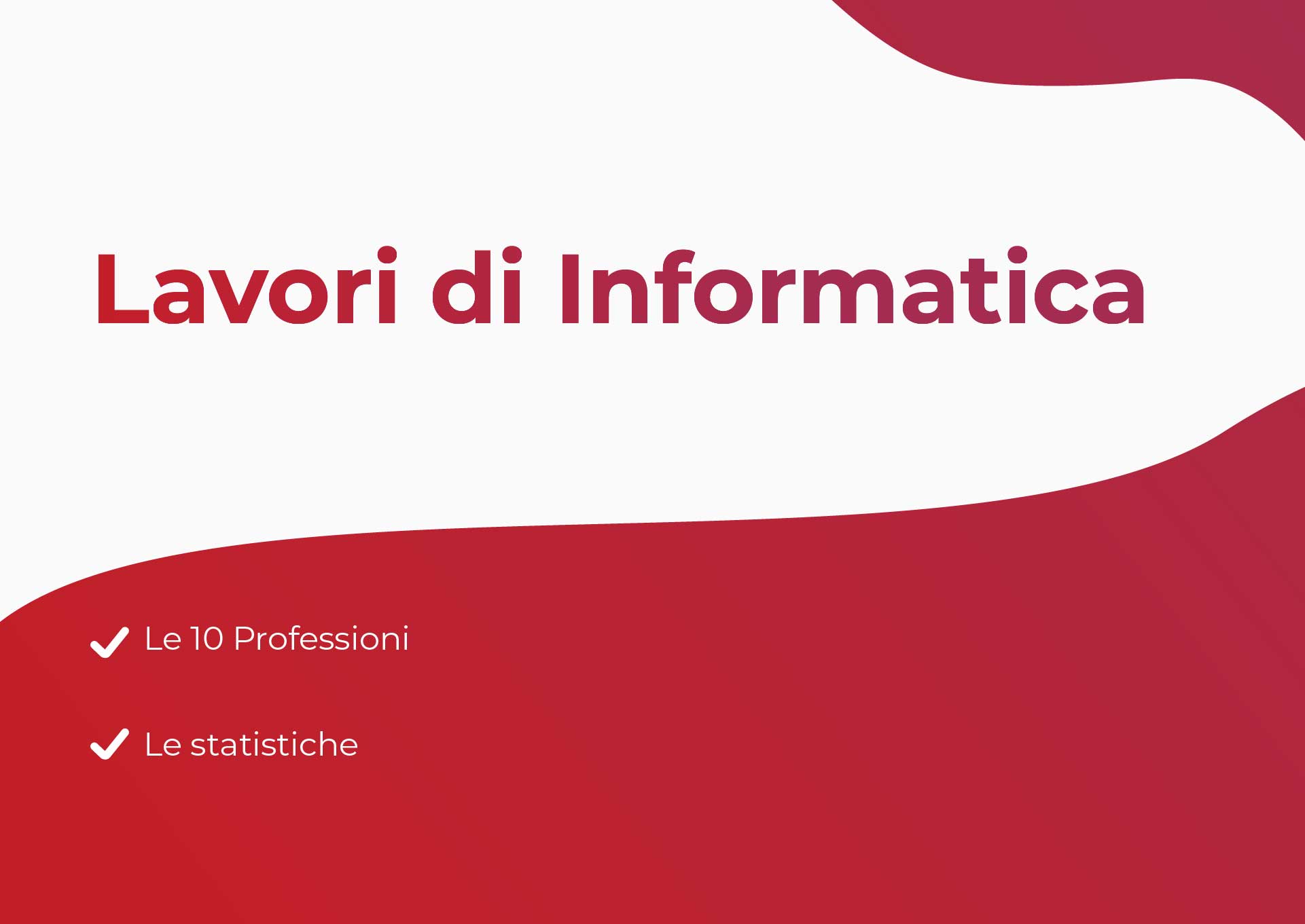 Sommario Lavori di Informatica