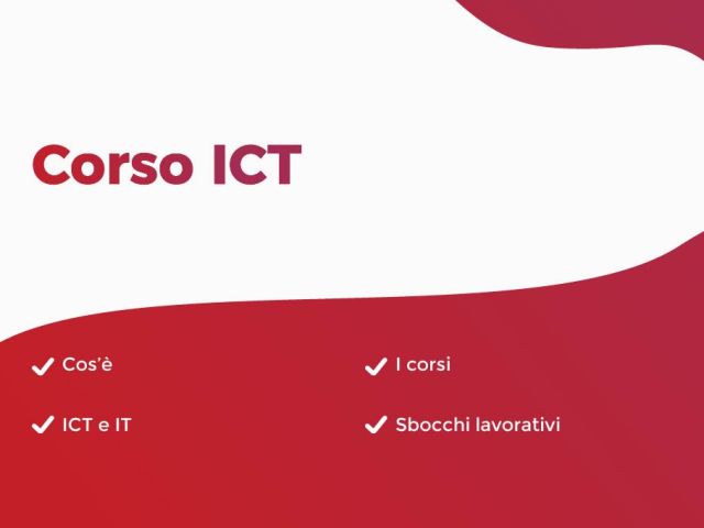 Sommario Corso ICT