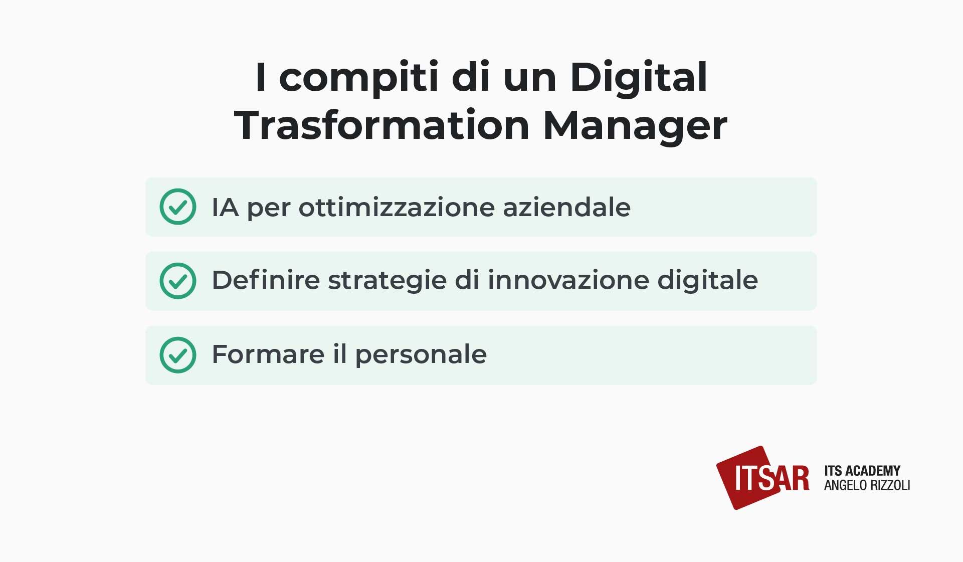 I compiti di un Digital Trasformation Manager