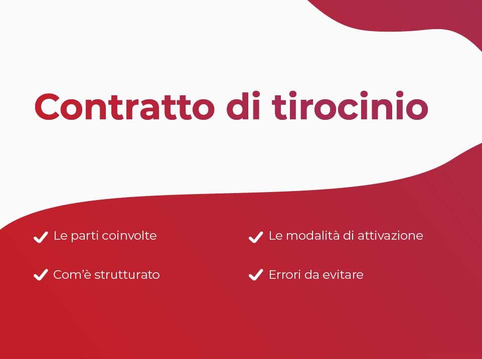 Sommario Contratto di tirocinio