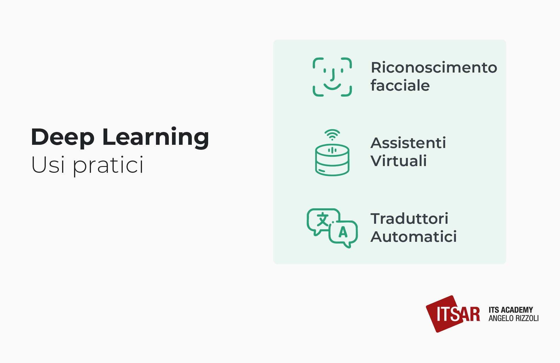 Usi pratici del Deep Learning