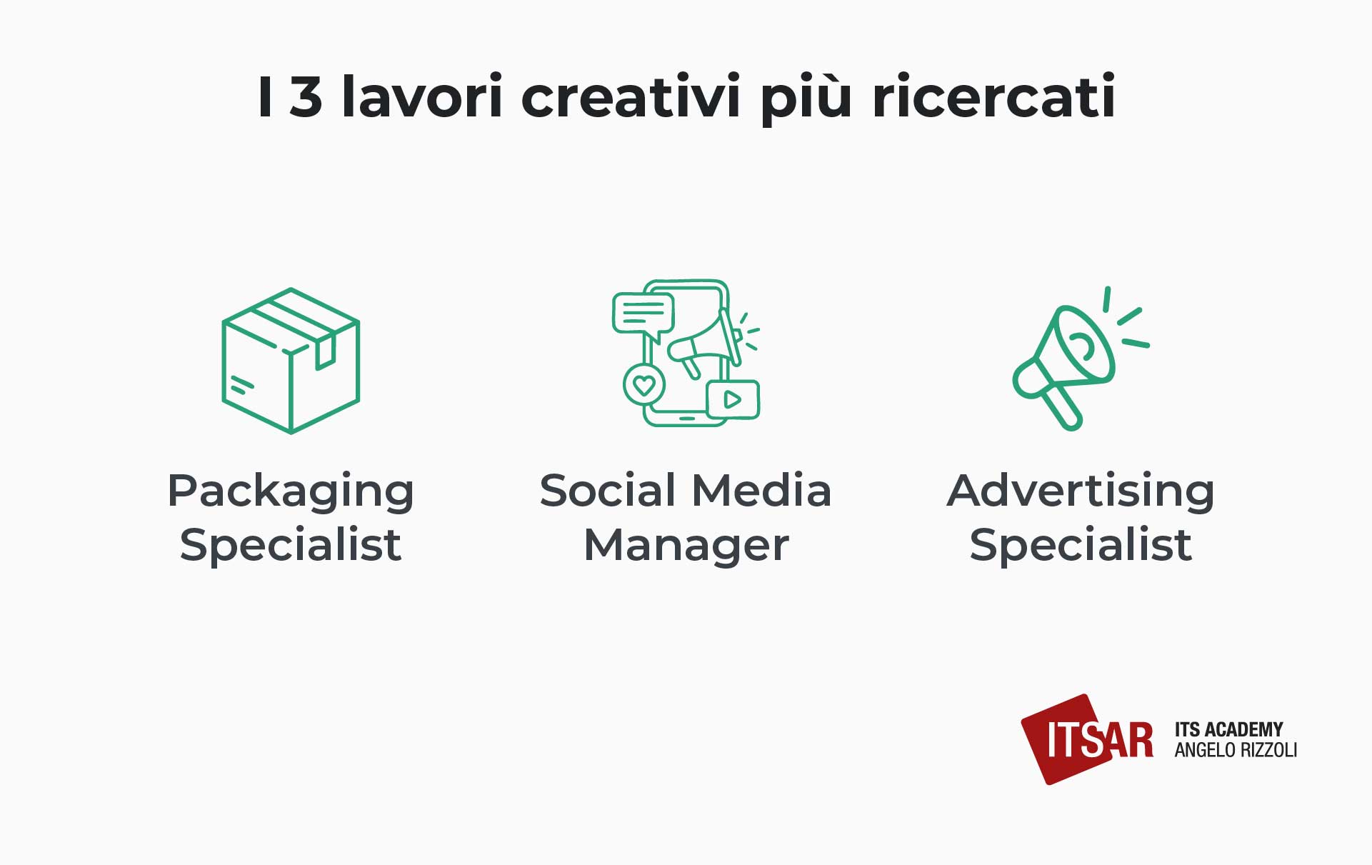 I 3 lavori creativi più ricercati