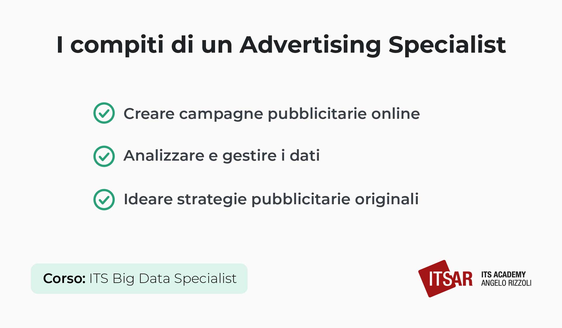 I compiti di un Advertising Specialist