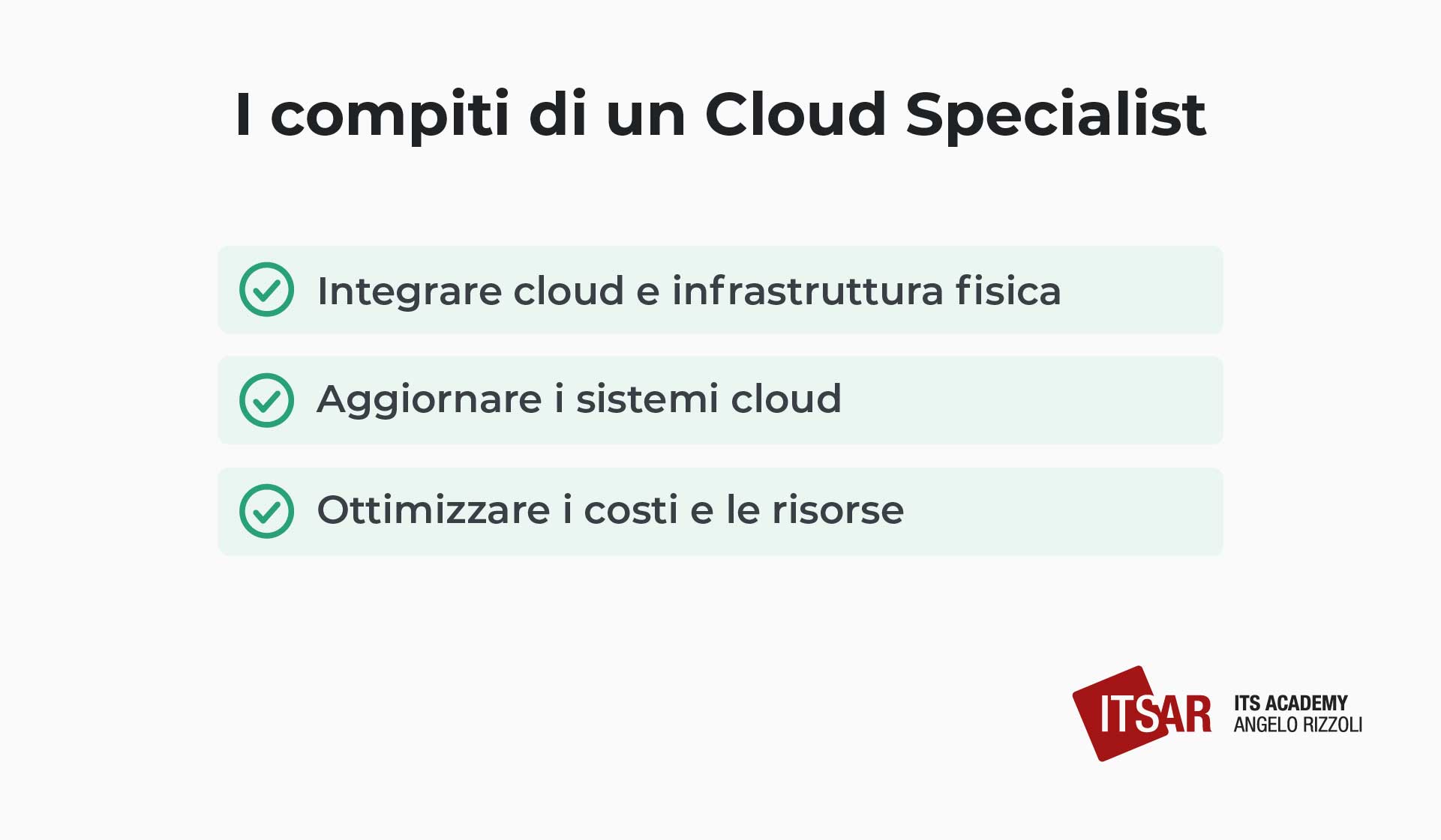 I compiti di un Cloud Specialist