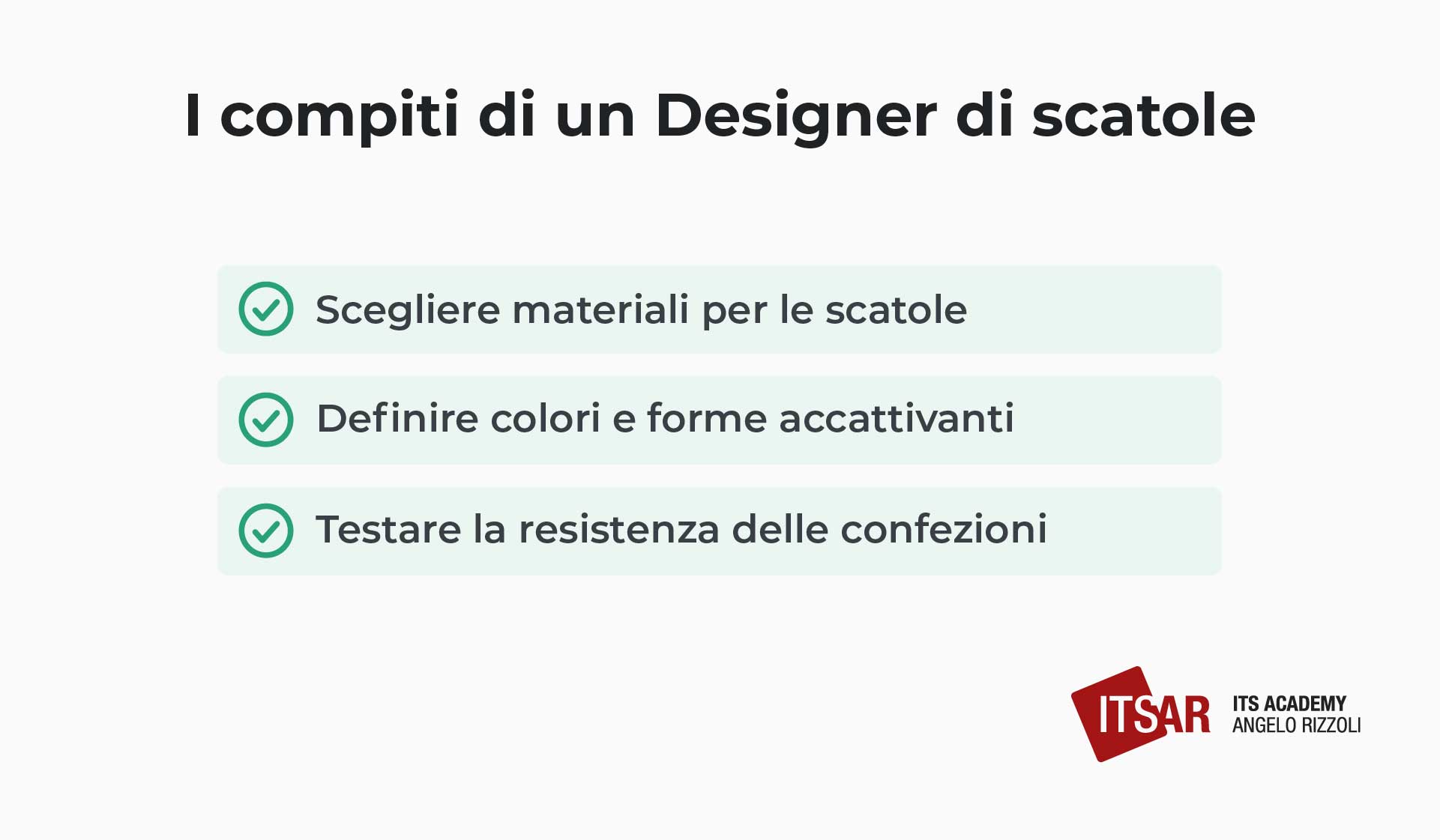 I compiti di un Designer di scatole