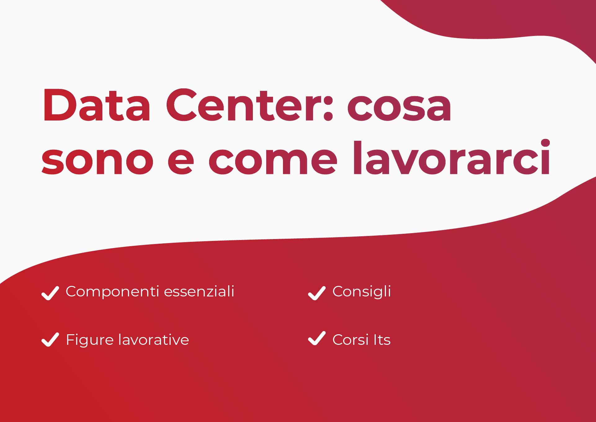 Sommario Data Center cosa sono e come lavorarci