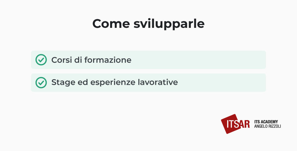 Come sviluppare le hard skills